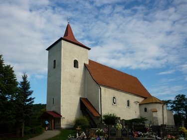 Bystričany kościół