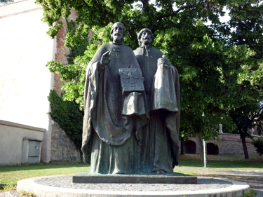 Denkmal der Heiligen Cyrill und Method