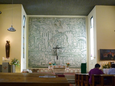 St. Martin-Siebenhirten, wnętrze kościoła