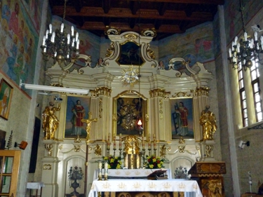 ołtarz w kościele św. Marcina