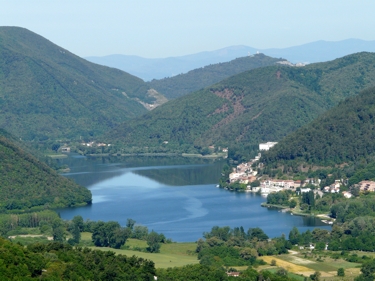 Panorama von Piediluco